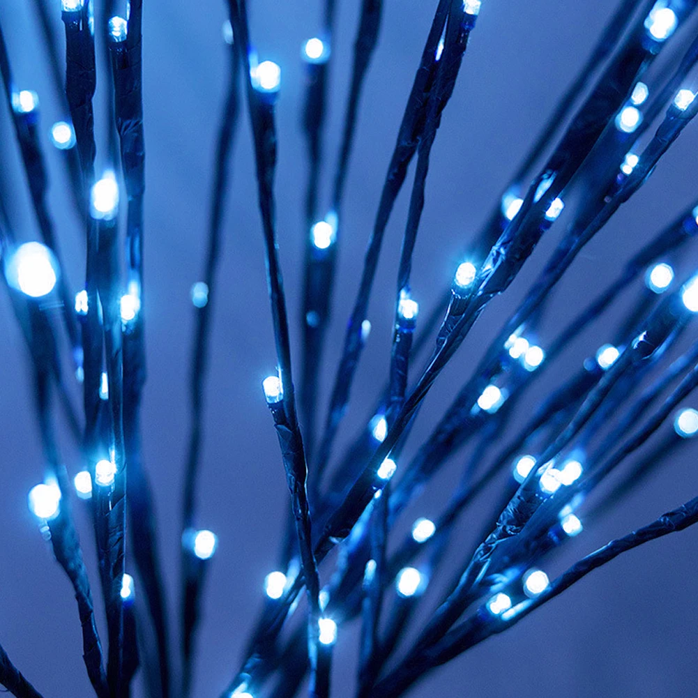 

Flexible Home Office Battery Powered PVC Lighted Branch 20 LEDs For Vases Christmas Decor Multifunctional Artificial Living Room