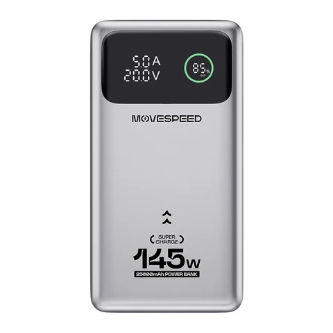 MOVESPEED M25Pro 140 Вт Power Bank 25000 мАч Тип C PD Быстрая зарядка Powerbank Внешнее зарядное устройство для ноутбука MacBook Lenovo