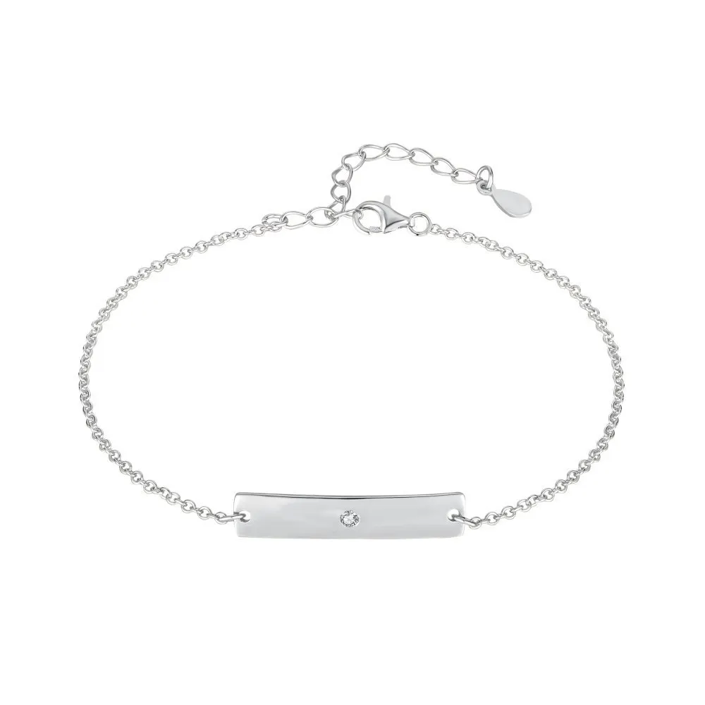 

Браслет из серебра 925 пробы с фианитами