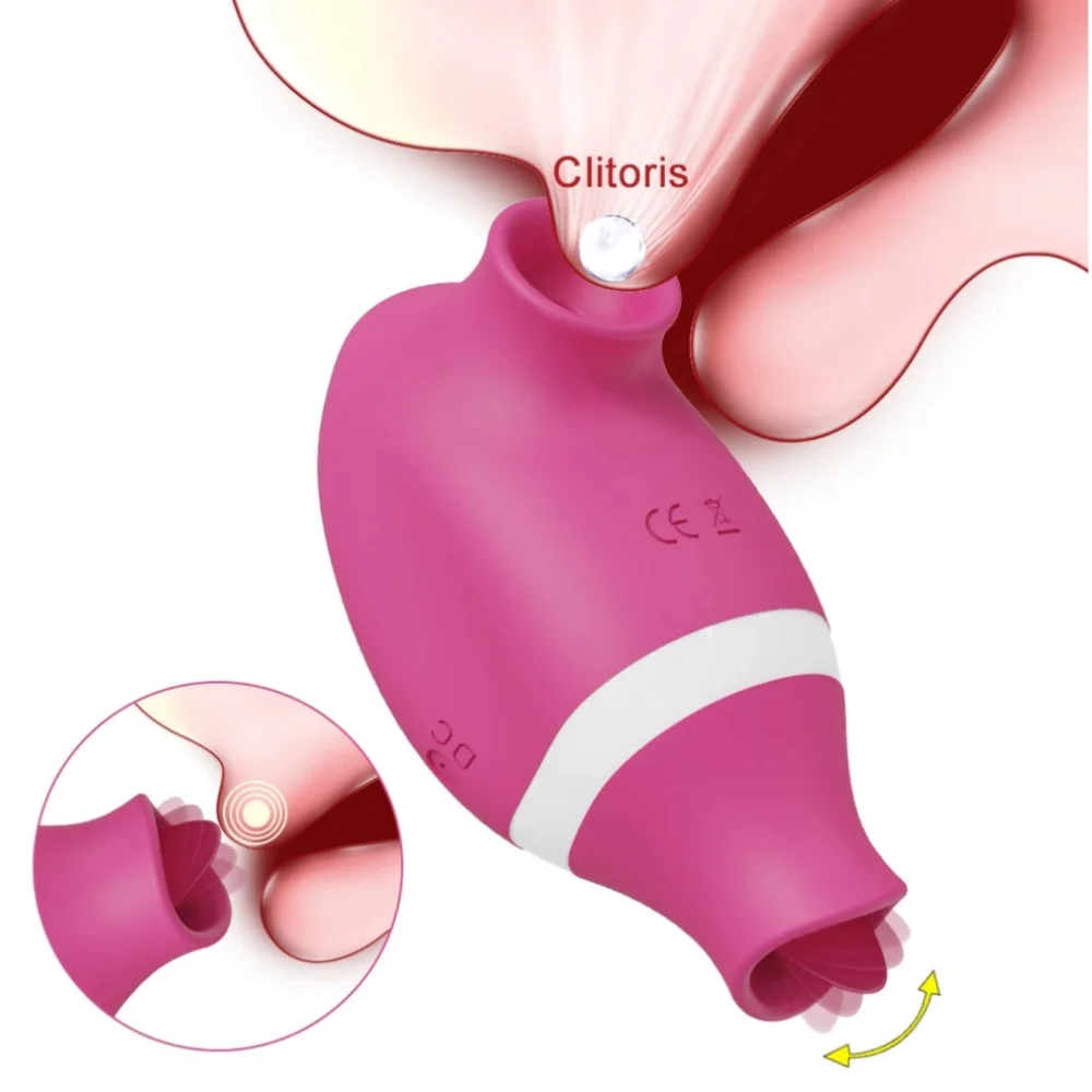 Вибратор Женский Вакуумный для сосания сосков и клитора 18 дюймов