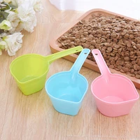 1pcs plastic shovel pet feed food supplies high quality thickening pet dog cat shovel products shovel dog food spoons