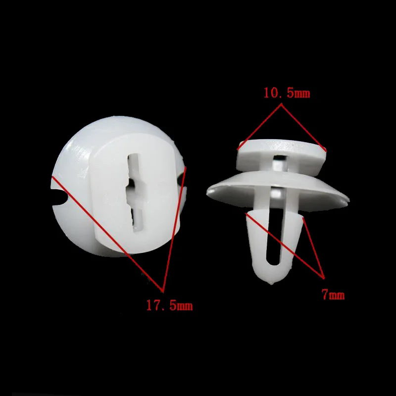 

20 шт. зажимы для карточек передней двери пластиковая застежка для Ford Fiesta Fusion 1552662 1208973