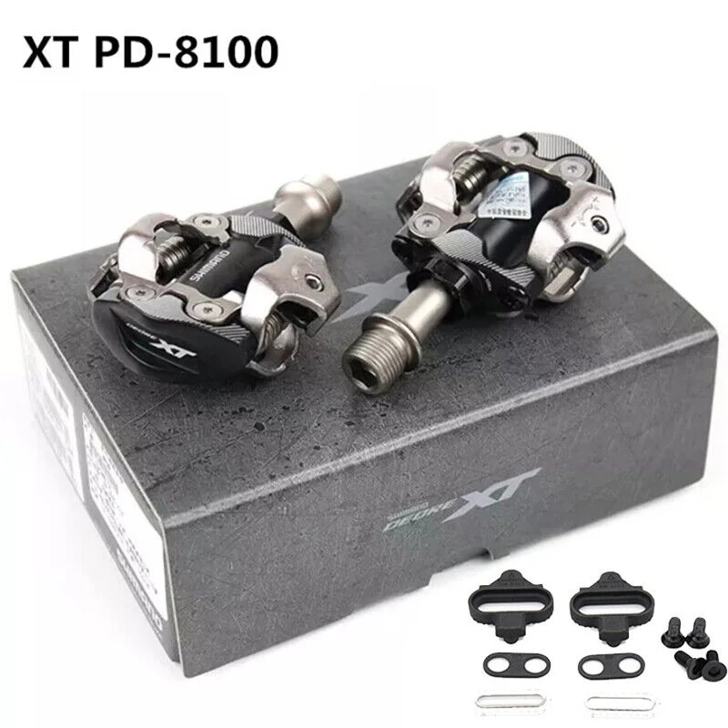 

Deore XT PD-8100 Bicycle Pedals M8100 Mountain Bike Lock Pedal with SH51 Cleats Original Packed MTB Self-lock Pedals Bike Parts