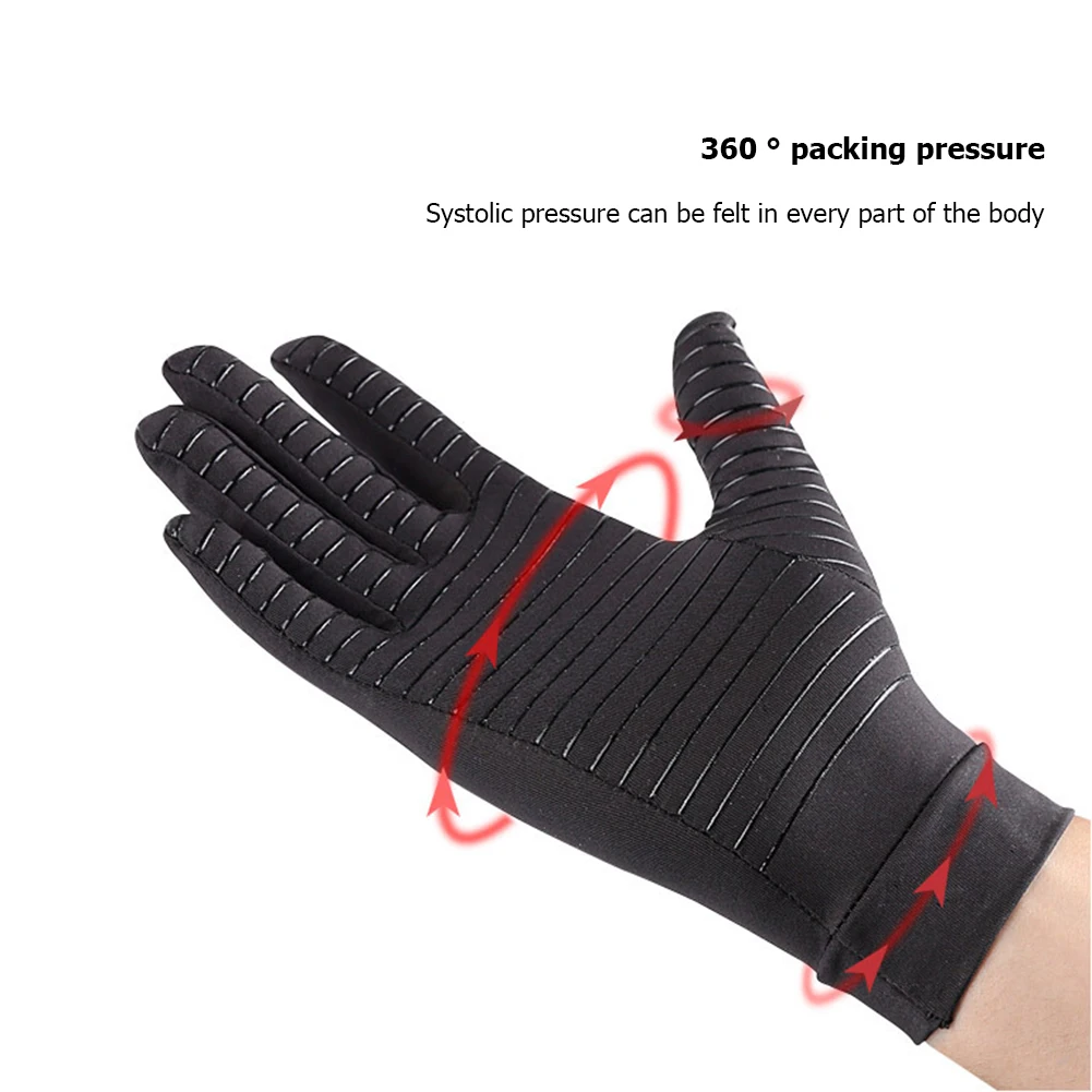 

Маленькие женские перчатки из медного волокна, обезболивающие перчатки для сжатия суставов, легкая переноска спортивных элементов