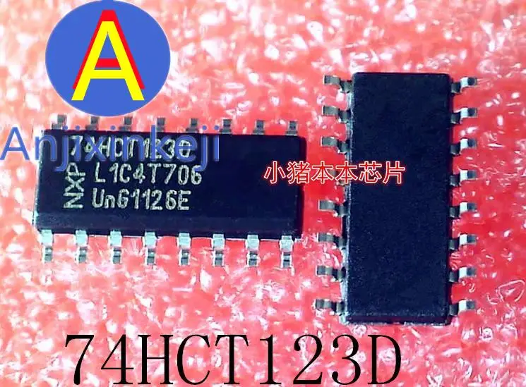 

10 шт. 100% оригинальный новый 74HCT123D 74HCT123 SOP-16