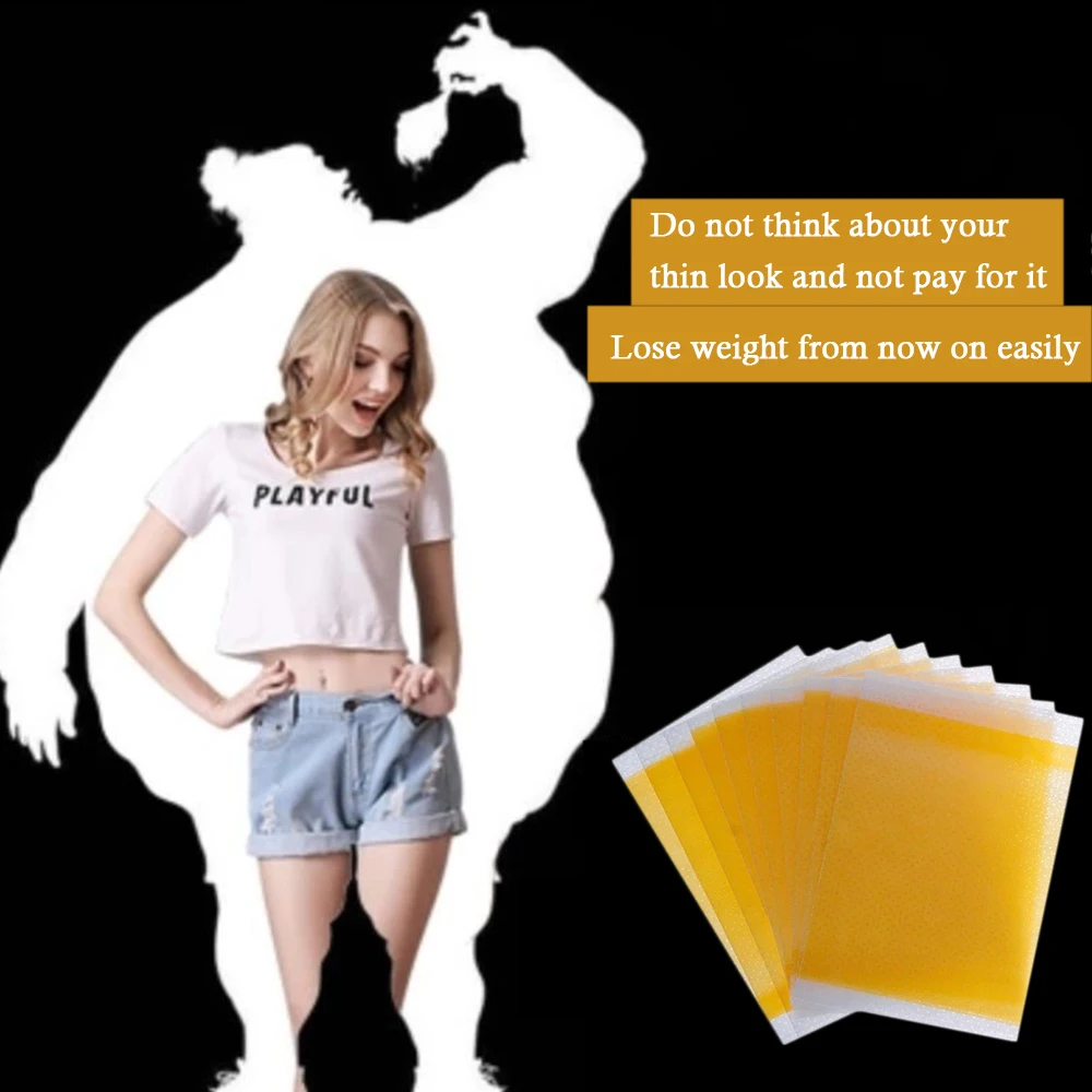 

10 pieces/Bag Hot Sale Weight Lose Paste Navel Slim Patch Health Slimming Patch Slimming Diet Products Detox Adhesive massage