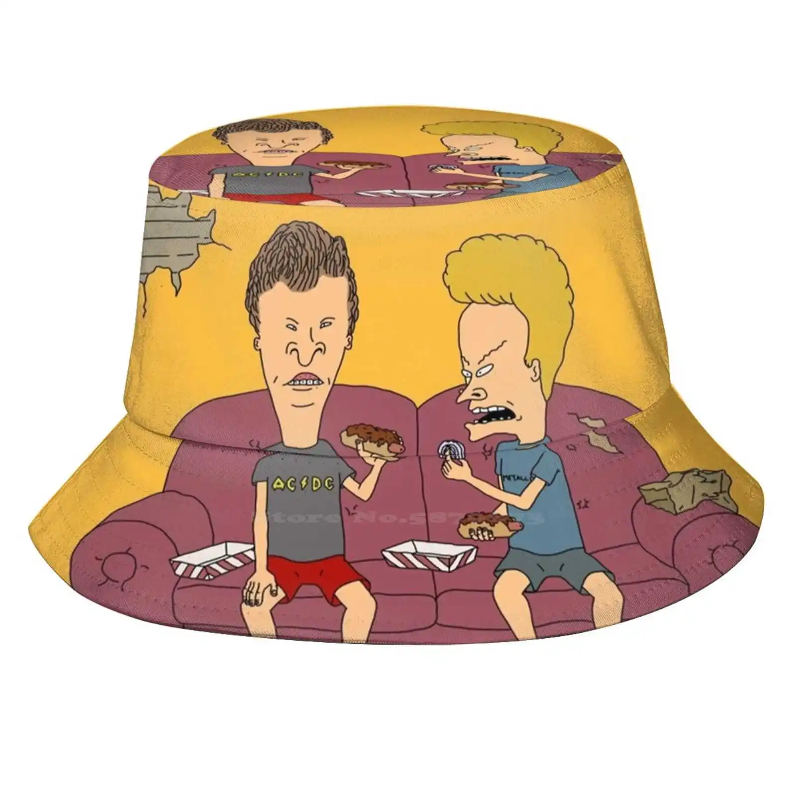 

Beavis And Butt-Head Unisex Summer Cap Sunscreen Hat Beavis And Butt Head Beavis And Butthead Mtv Funny Comedy Cornolio Music