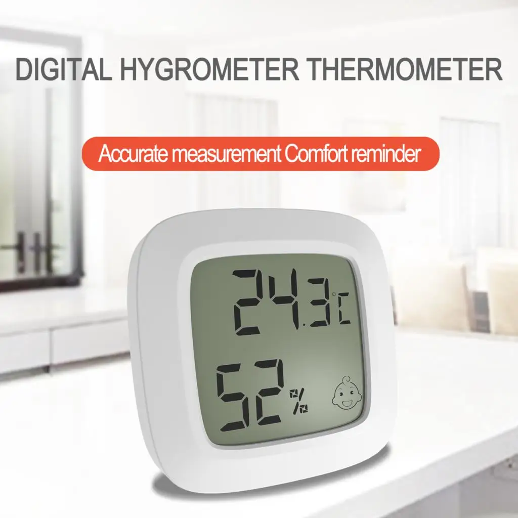 mini lcd digital hygrometer thermometer indoor electronic temperature humidity meter sensor gauge weather station higrometro free global shipping