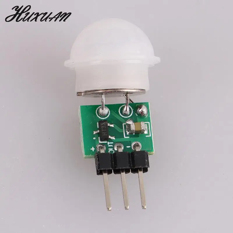 1 шт., пироэлектрический инфракрасный датчик движения PIR, автоматический детектор, модуль AM312, Датчик постоянного тока от 2,7 до 12 В