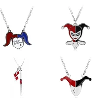 animation suicide team pendant necklace little ugly cartoon image necklace mens and womens charm necklace
