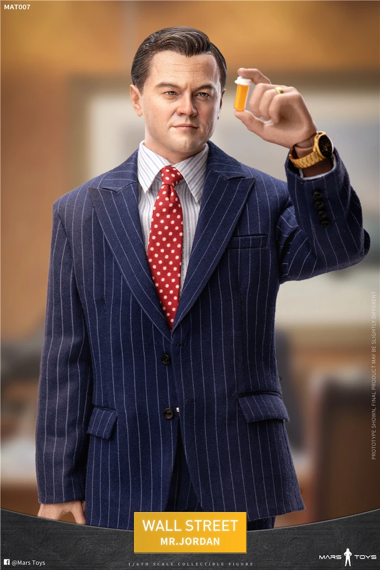 Мужской солдат-Брокер Леонардо волк улица в полоску 12 дюймов