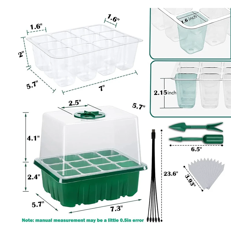 Стартовый поднос для семян с цветовой фотографией стартовый набор 5 детской