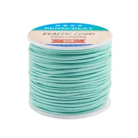 elastic cord polyester outside and latex core sky blue 2mm about 54 68 yards50mroll 1rollbox 36 colors