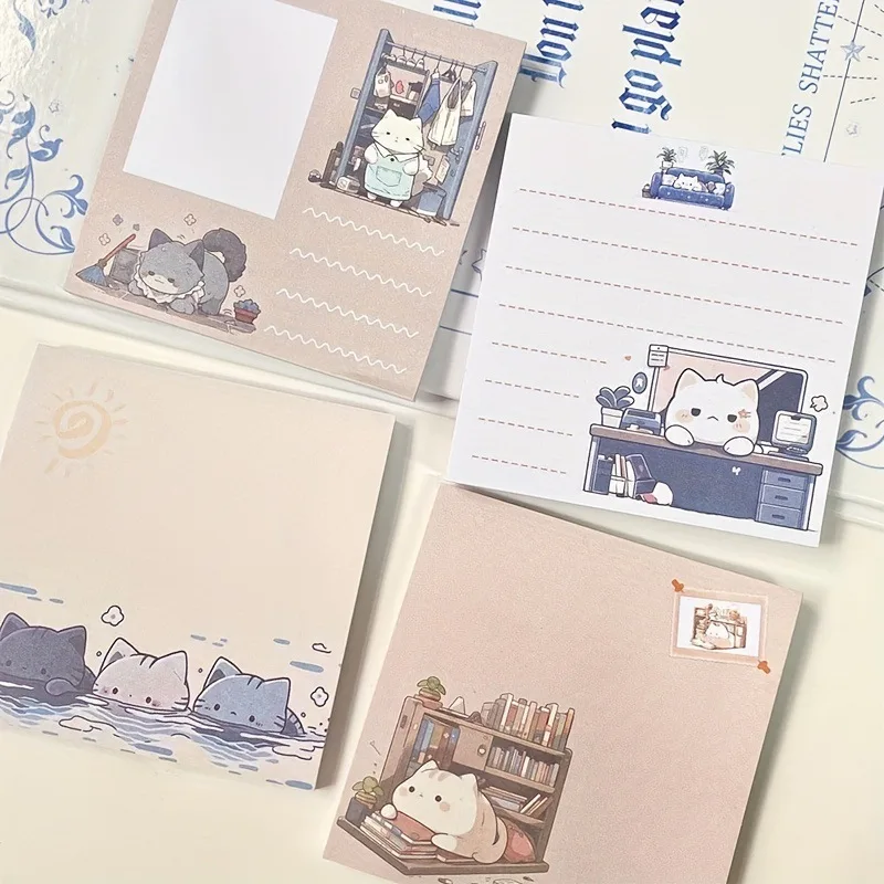 

Дизайнерские стикеры с котиками