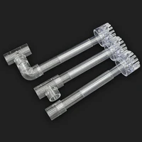 aquarium skimmer acrylic lily pipe spin surface inflow aquarium water plant filter cleaning tool fish tank accessories 2025mm