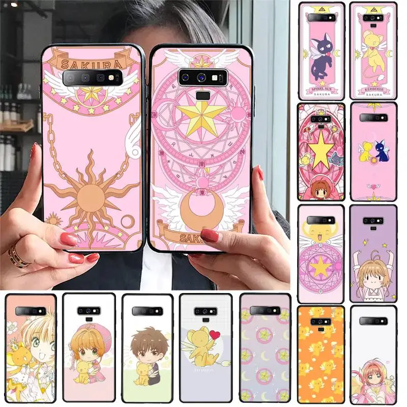 

Card Captor Sakura Phone Case For Samsung Galaxy S20 S10 Plus S10E S5 S6 S7edge S8 S9 S9Plus S10lite 2020
