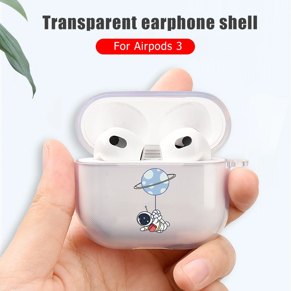 

Чехол для Airpods 3, чехол для наушников с рисунком астронавта, чехол для Apple Airpods 3, Air Pods 3, Airpods3, чехол из ТПУ, беспроводной Bluetooth чехол