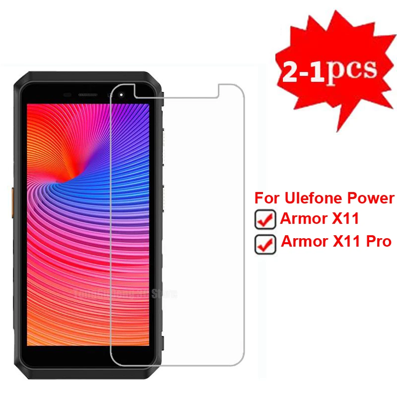 Защитное стекло для Ulefone Power Armor X11, закаленное стекло для Ulefone Power Armor X11 Pro X11Pro, защита экрана 5,45 дюйма, 2-1 шт.