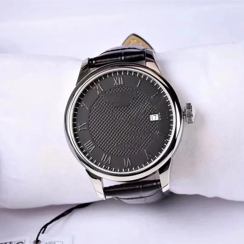 

39.3mm Watch Mechanical Accessories Sapphire Watch Case Calendar Dial Suitable for 2824 Movement Stainless Steel Strap Case