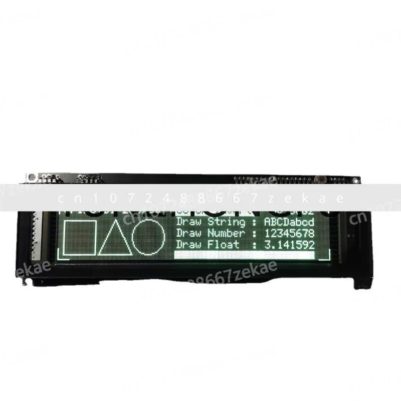 6 1 дюймовый 256x48 VFD флуоресцентный экран Графический точечный матричный дисплей