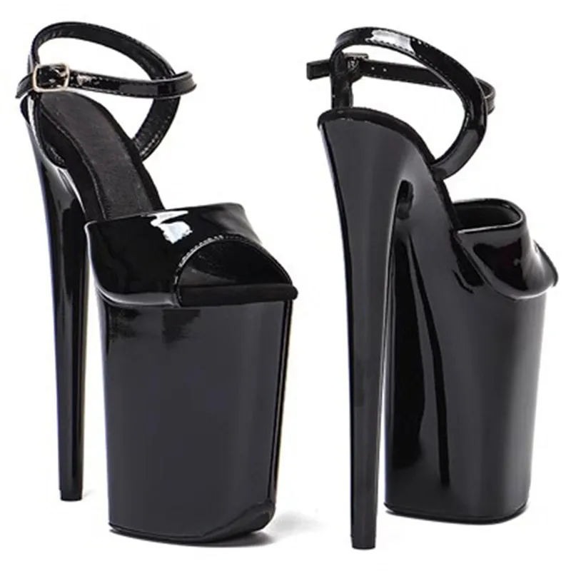 Новые сексуальные экзотические сандалии из искусственной кожи на платформе и