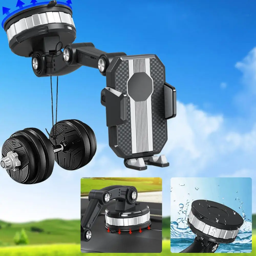 

Universal Mobile Phone Holder Navigation Bracket Suction Cup Type Large Truck Interior Multifunctional Car Phone Bracket