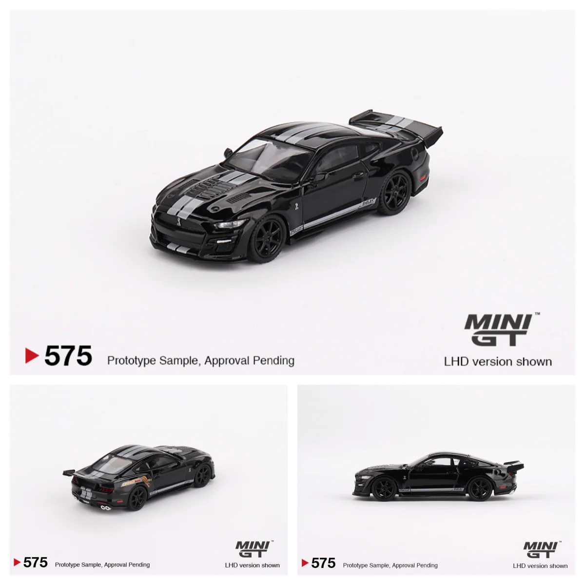 

Presale On September Mini Gt 1:64 Shelby GT500 Dragon Snake Concept Black 575 Diecast Model Car