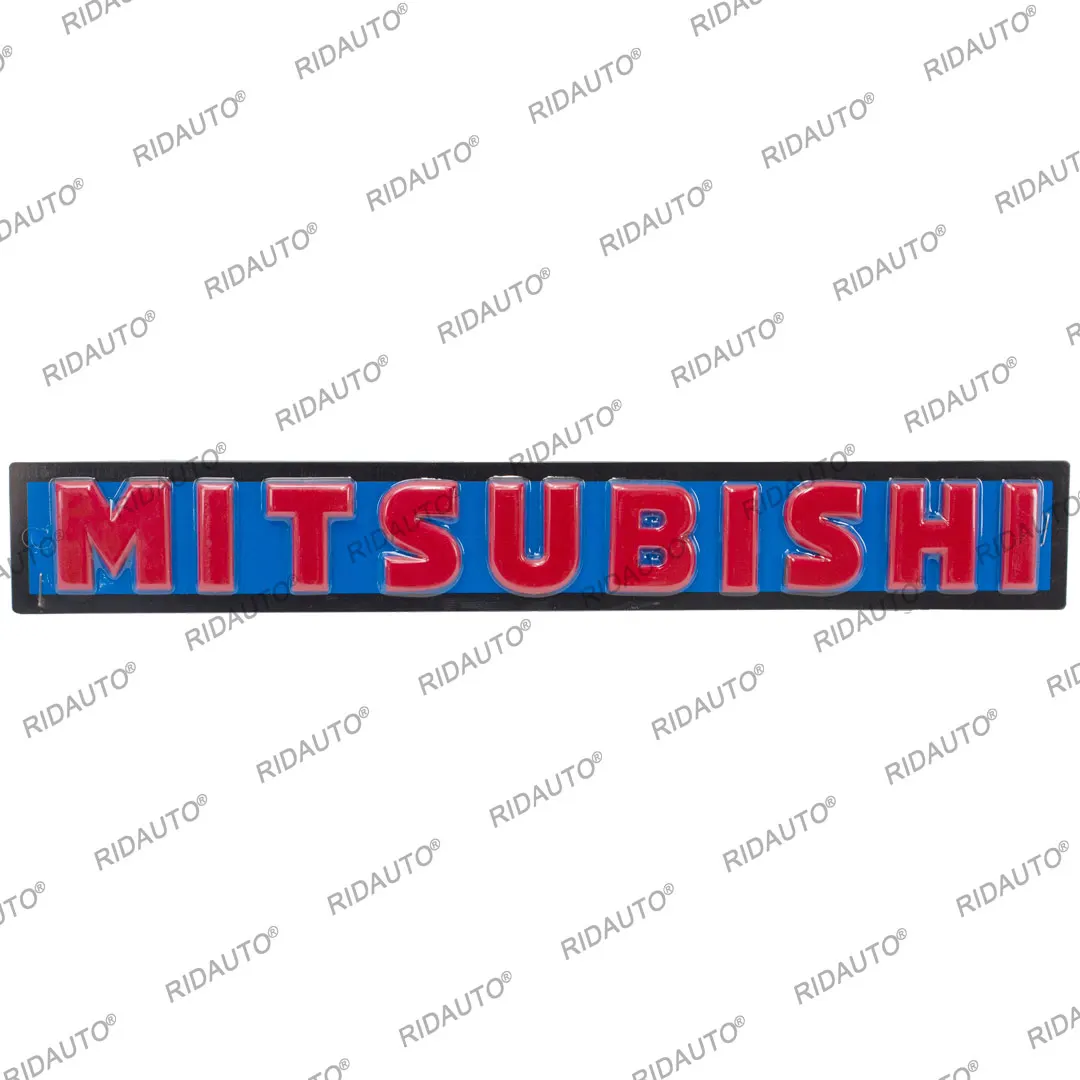 

Хромированная черная, белая, красная 3d-буква на переднюю капот автомобиля, эмблема на заднюю дверь, логотип, наклейка на грузовик, значок, Стайлинг, пикап для Mitsubishi