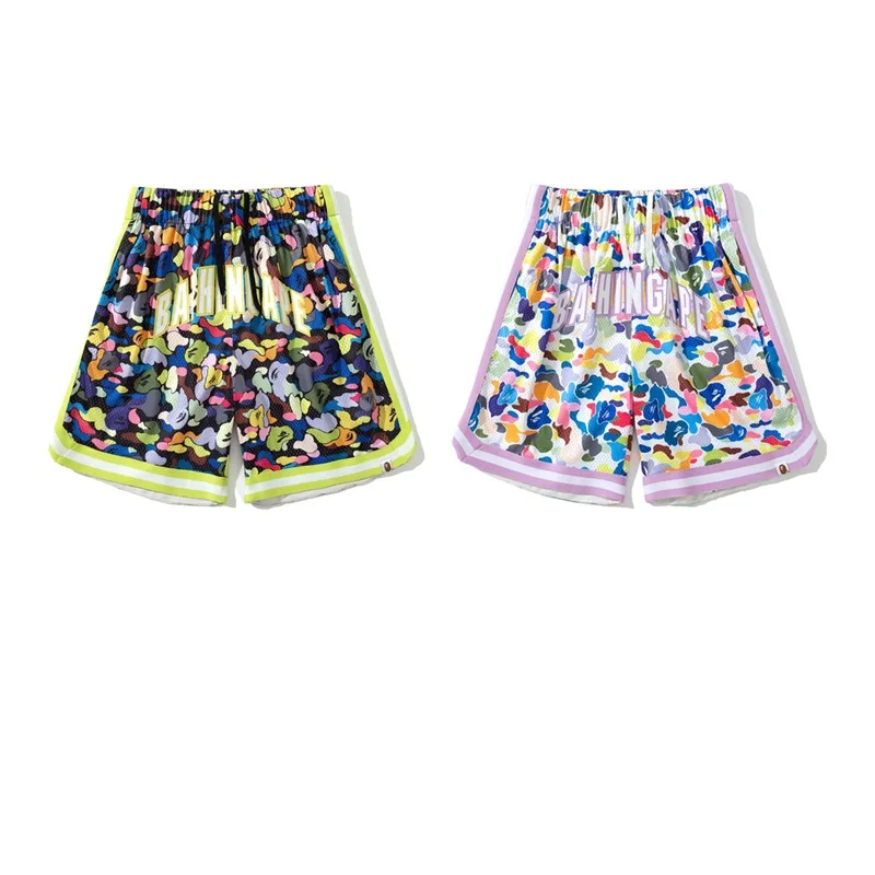 

100%Cotton Men's Shorts Pants Male Running Trendyol Clothing Clothes Basketball Sports Man Summer Sweatpants Y2k Short Bape