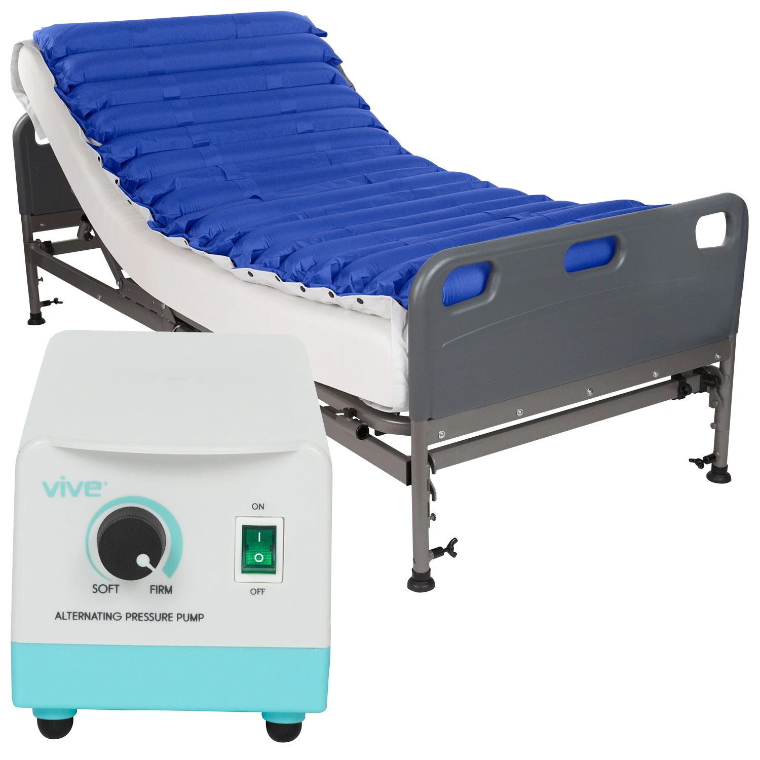 

Vive Alternating Pressure Mattress 5” - Air Topper Pad with