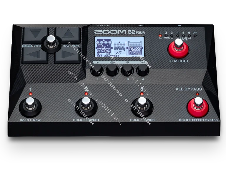 Технология аудиоинтерфейса Zoom Multi-Layer IR Amp and Effects Emulator и 6 культовых моделей DI Zoom B2 Four (art.: 3920da89f7374) - 3920da89f7374