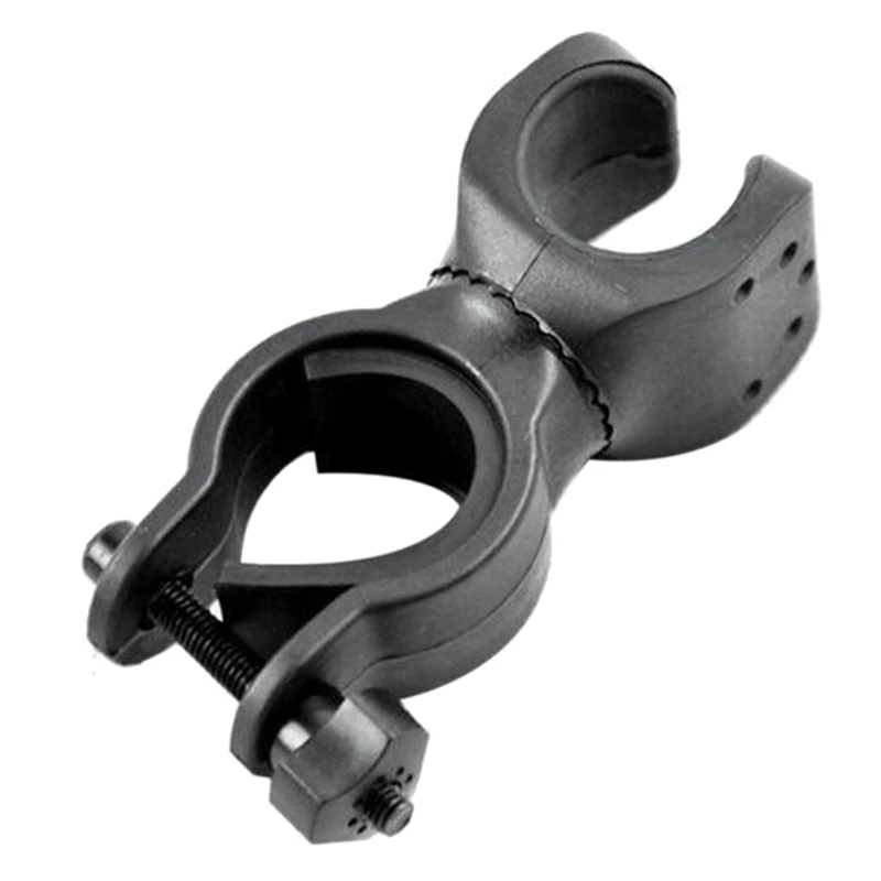 

Bicycle Light Bracket Flashlight Mount Holder Anti Skid Cycling Bike Light Torch Clip Mount 360 Degree Rotation
