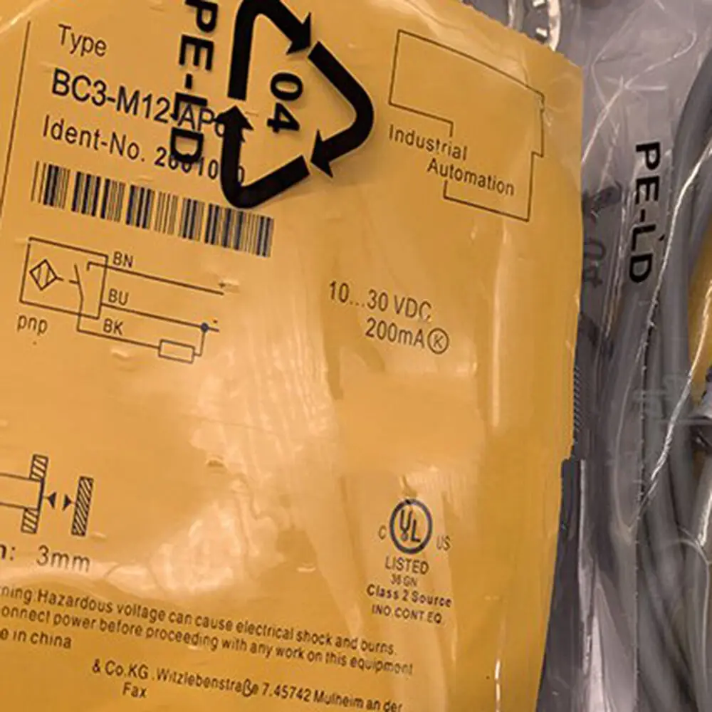 

1pcs New Turck Proximity Sensor Switch BC3-M12-AP6X Free ship #YP1