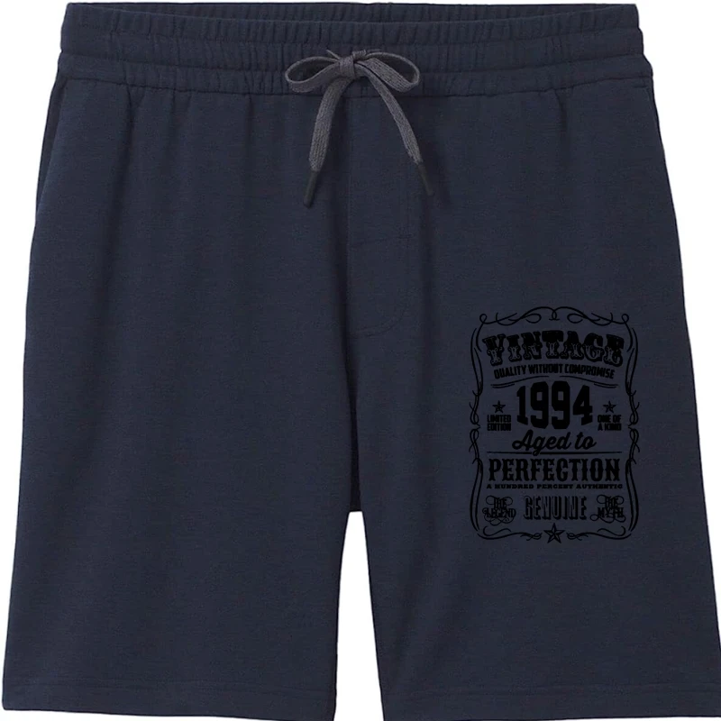 

Модные Винтажные шорты Create с принтом от 1994 года до совершенства для мужчин, крутые шорты с графическим принтом в стиле Харадзюку, мужские шорты