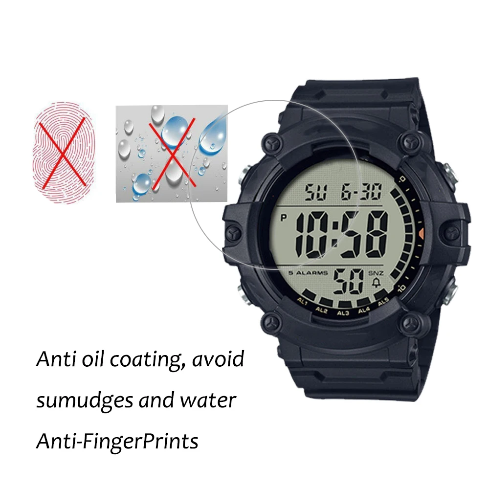 1-3 шт. Взрывозащищенная защитная пленка для часов |