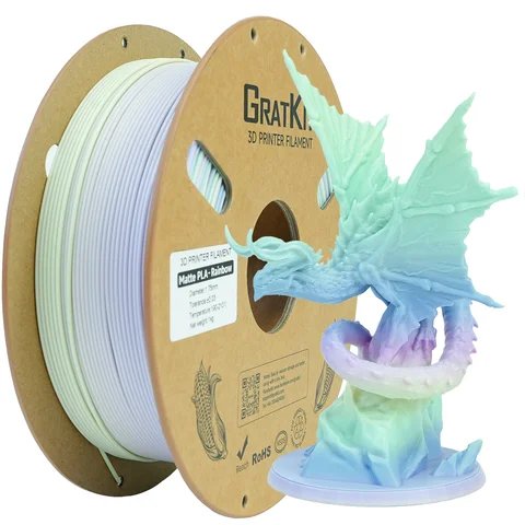 GratKit Magic Rainbow PLA нить для 3D-печати 1,75 мм 1 кг