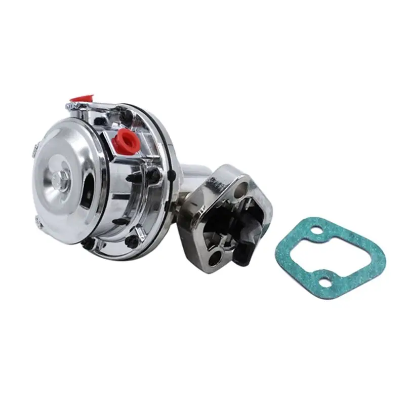 Фото # Механический топливный насос 88J (хром) для двигателей Chevy Small Block V8, автозапчасти и аксессуары №2