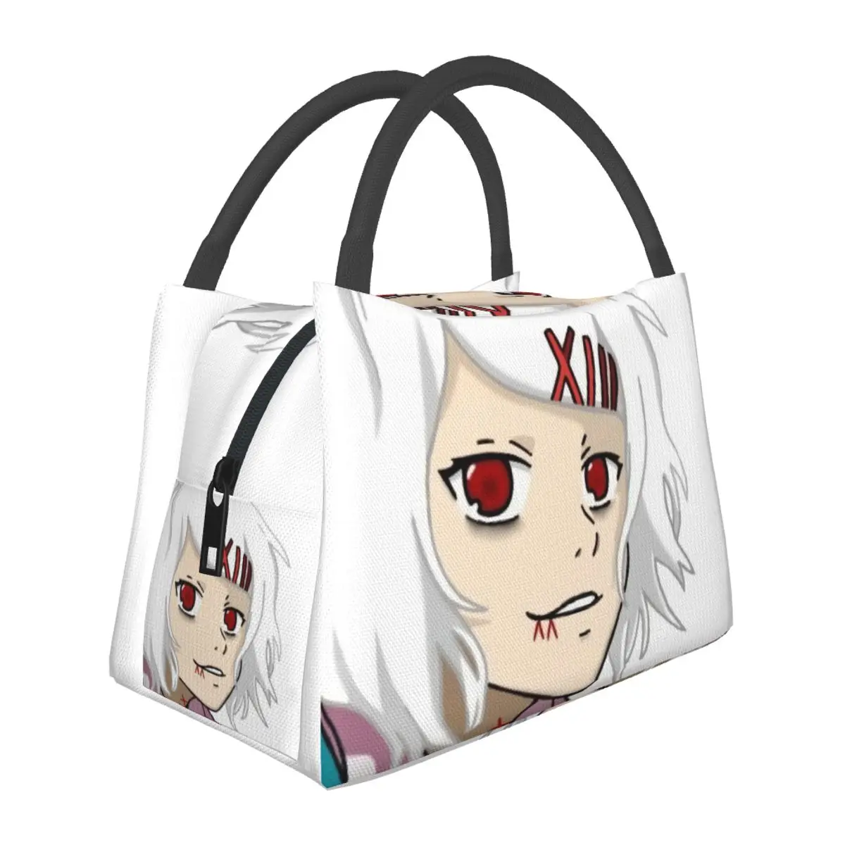 

Juuzou Suzuya Look Lunch Bag Men Tokyo Ghoul Outdoor Picnic Lunch Box Vintage Designer Thermal Lunch Bags Oxford Cooler Bag