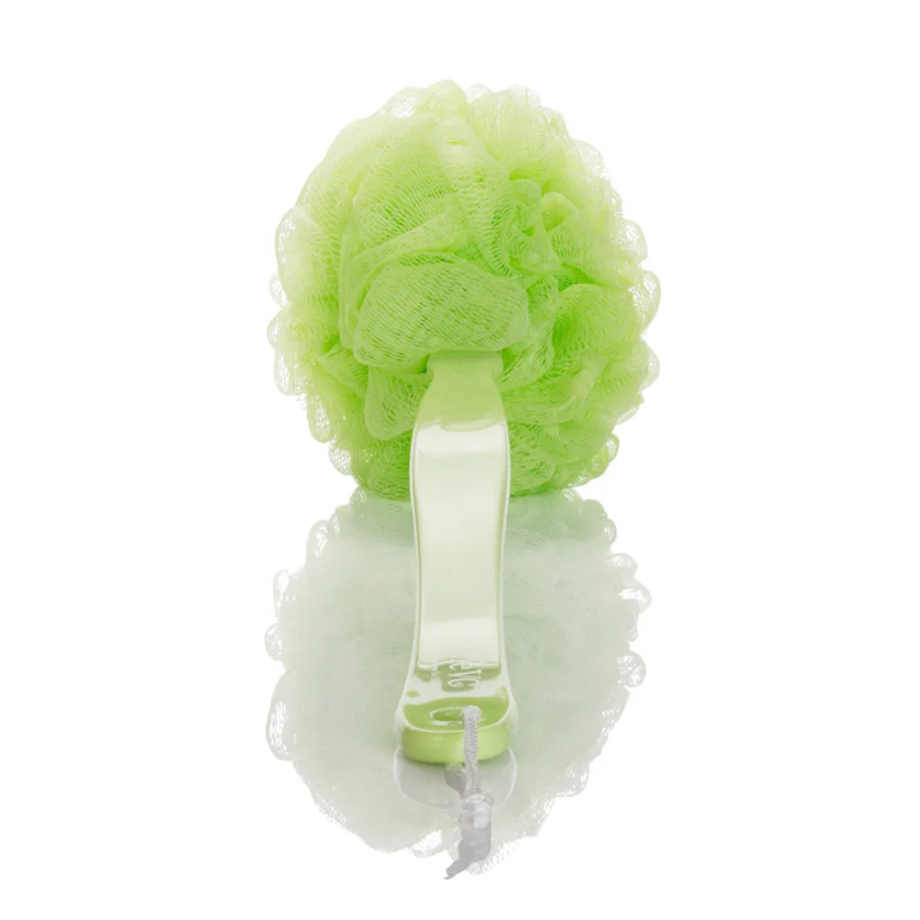 

Щетка с шариками для душа, для мытья спины, отшелушивающие щетки, подвесной скребок для душа, домашняя очистка, очистка, зеленый цвет
