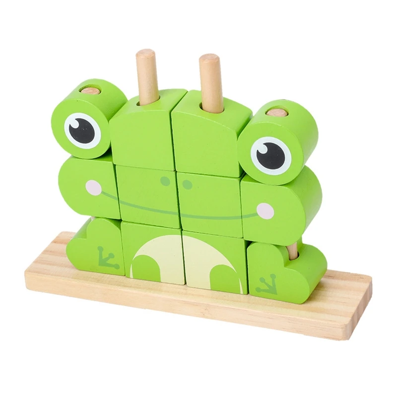 

Interactive Puzzle Matching Shape Blocks Play Toy Creative Children’s Gift