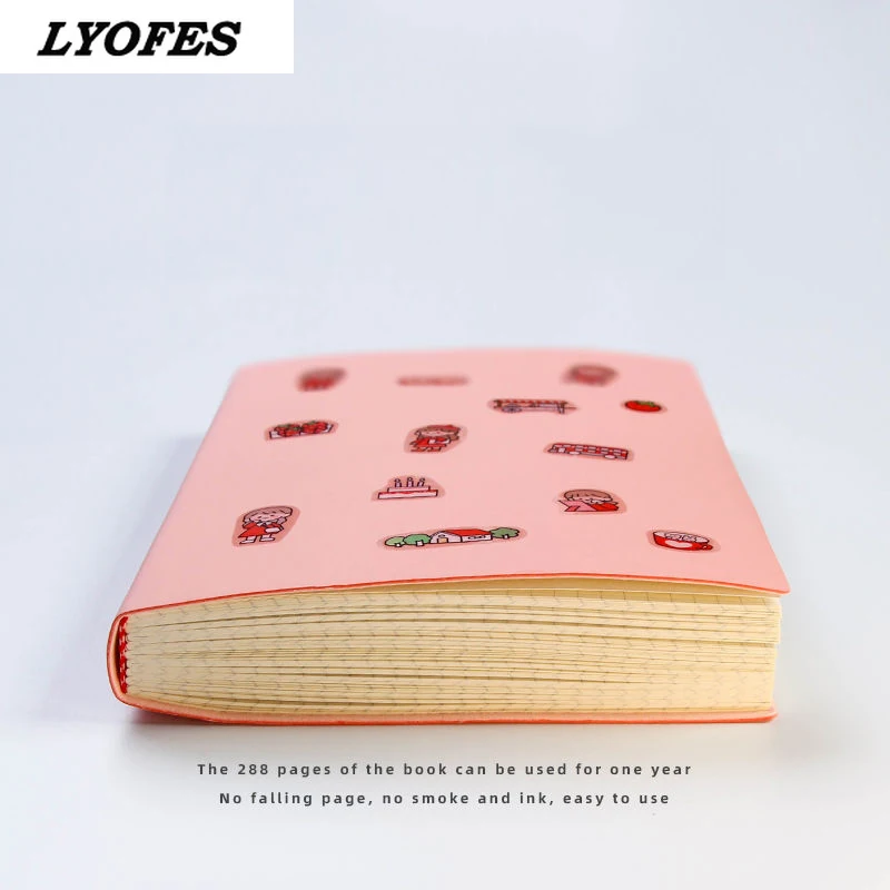 

Notebooks Journals Planner Diary Notepad Kawaii Notebook Stationery Cute Grid Budget Book Soft Agenda Office School Supplies