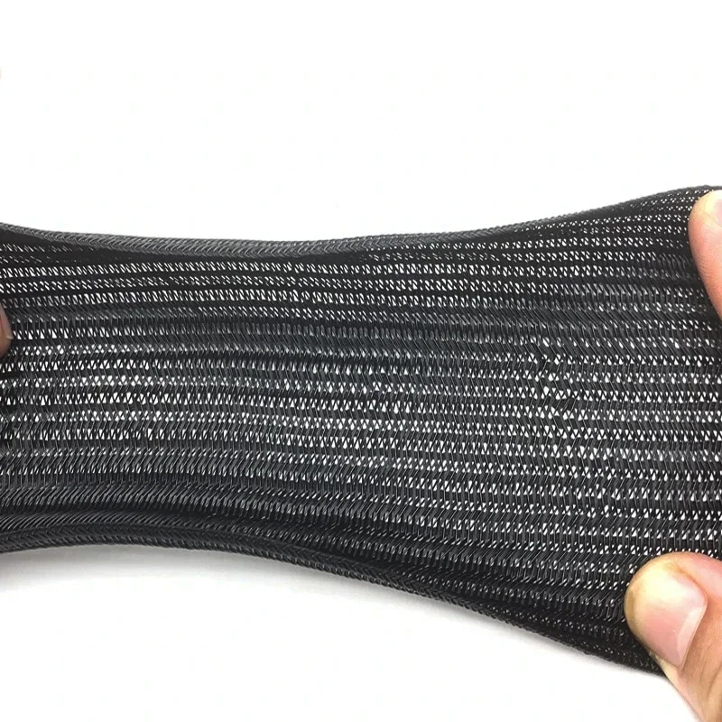 Самозакрывающийся ПЭТ расширяющийся плетеный рукав 1/3/6 м самозакрывающийся