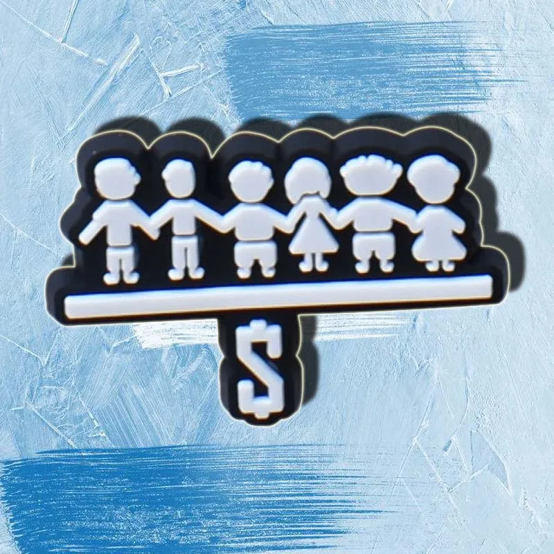 

Shoe Charms Decorations Fits for Crocs Accessories Moeny Pins Buckle Boys Girls Kids Women Teens Christmas Gifts Party Favors