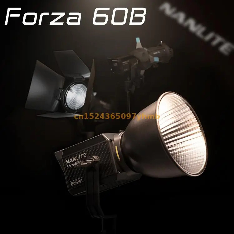 

Nanguang Nanlite Forza 60 60B LED Photography Light 60W 2700K-6200K Outdoor Monolight COB Lighting Flash Strobe lamp Bi Color
