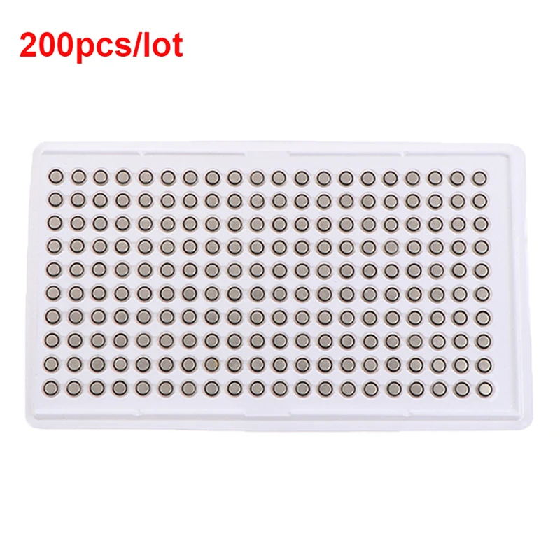 

200 шт., высококачественные батарейки AG4 для часов, 377, LR626, 1,55 в, батарейки подходят для часов, батарейки AG4 в промышленной упаковке