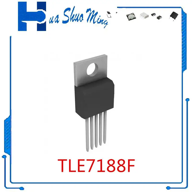 5 шт./лот TLE7188F TLE7188 QFN48 UC3710T UC3710 TO220 TDA7851A TDA7851 ZIP-27