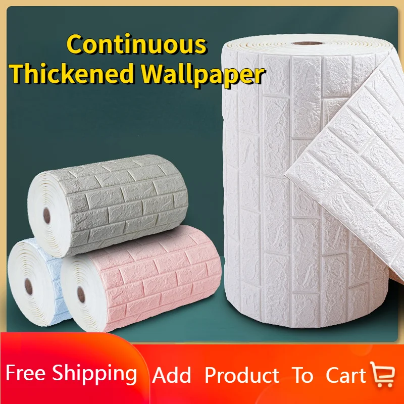 

Самоклеящиеся водонепроницаемые обои с имитацией кирпича для телевизора, 3D обои, настенные Стикеры, обои для гостиной, Декоративные Настенные обои для спальни