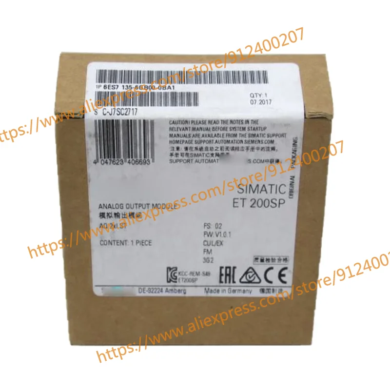 

Only Sell The Brand New Original 6ES7 135-6GB00-0BA1 6ES7135-6GB00-0BA1