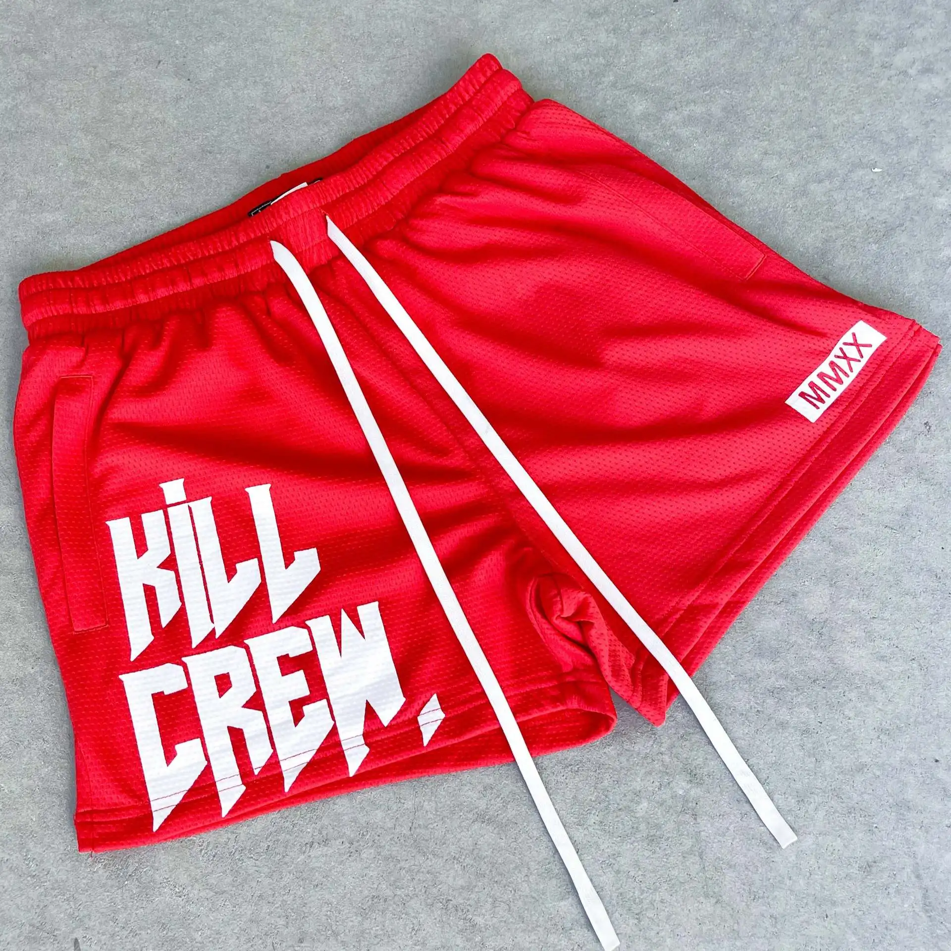 

2022 New Men's Summer Mesh Basketball Gym Short Casual Loose Joggers Outdoor Fitness Beach Short Pants Men's Brand Sweatpant