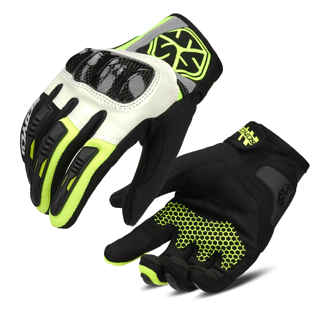 

SCOYCO перчатки для мотокросса износостойкие байкерские дышащие перчатки противоскользящие мотоциклетные перчатки анти-падение аксессуары для мотоциклов